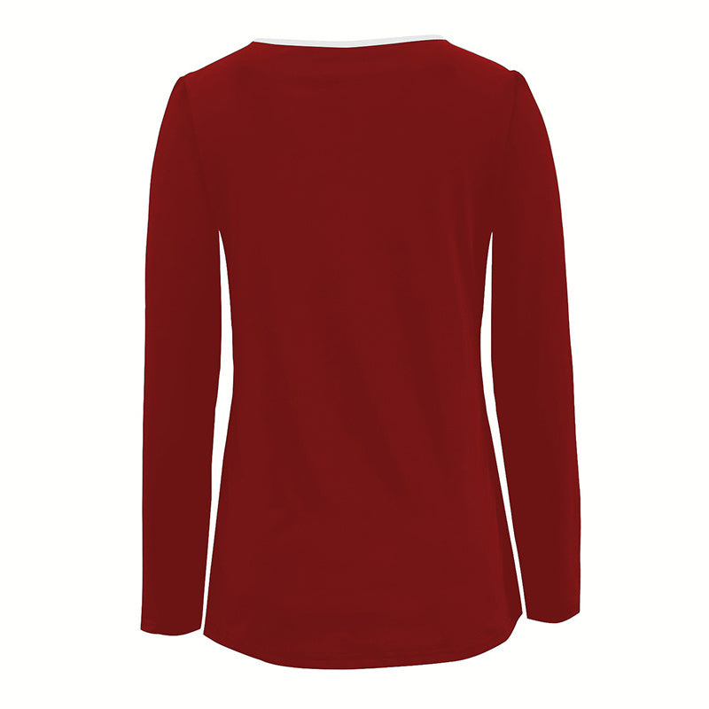 Women's Long Sleeve Tunic Tops Casual T-Shirt Fall Work Fashion 2025